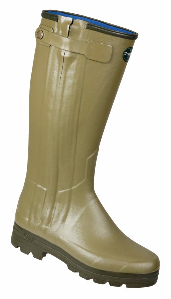 le chameau ladies zip wellies